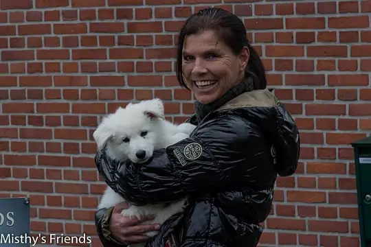 Mila met baasje