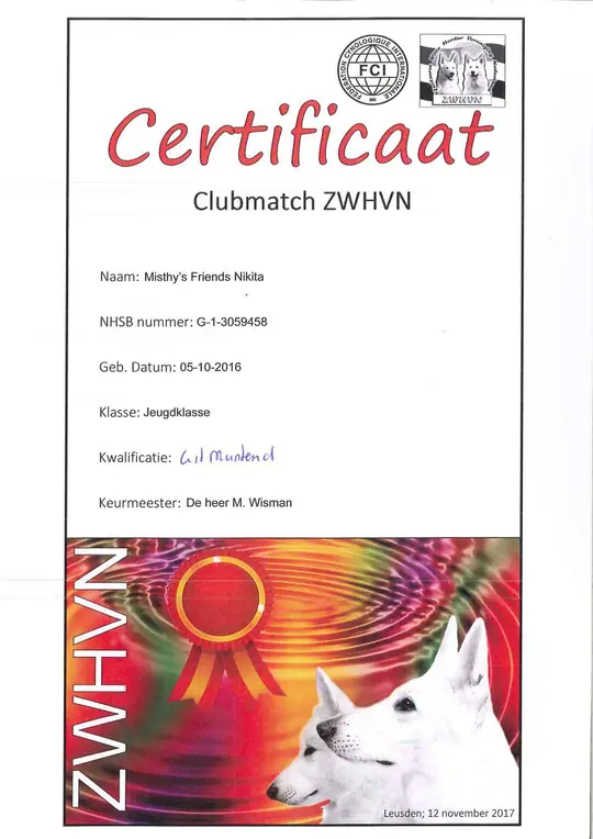 CERTIFICAAT