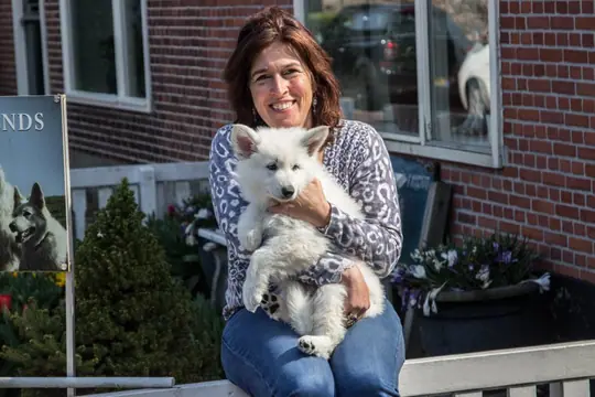 Misthy's Friends Queen Iglou met baasje